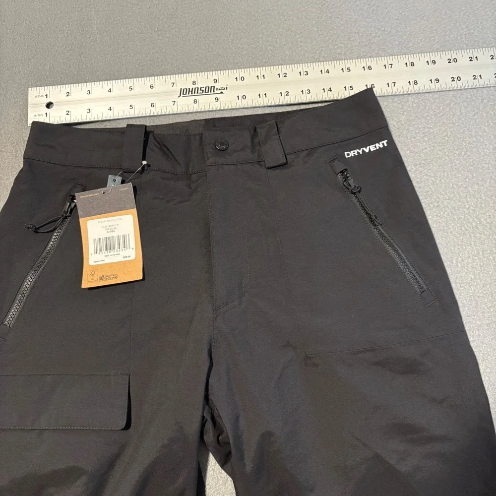 North Face Seymore Pants Mens Small Black DryVent Snowboard Ski NF0A5ABWJK3 NEW